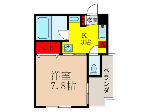 マンション てりはの物件間取画像